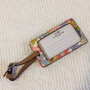Coach Luggage Tag
